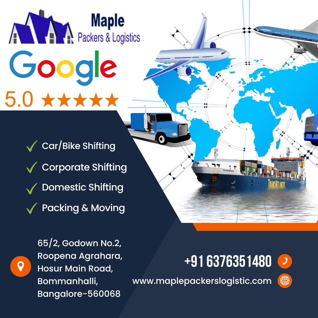 maple packers and movers bangalore